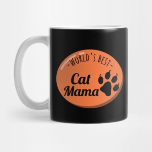 World's Best Cat Mama Mug